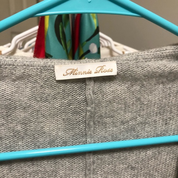 Minnie Rose Cashmere Poncho - Picture 3 of 5